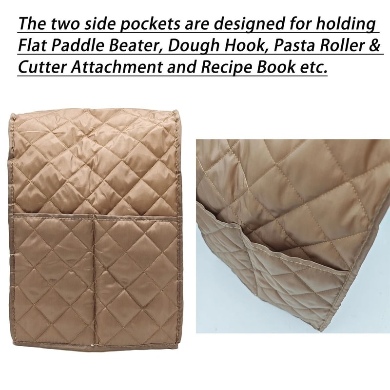 Solid Color Exquisite Quilted Polyester Blender Cover 5