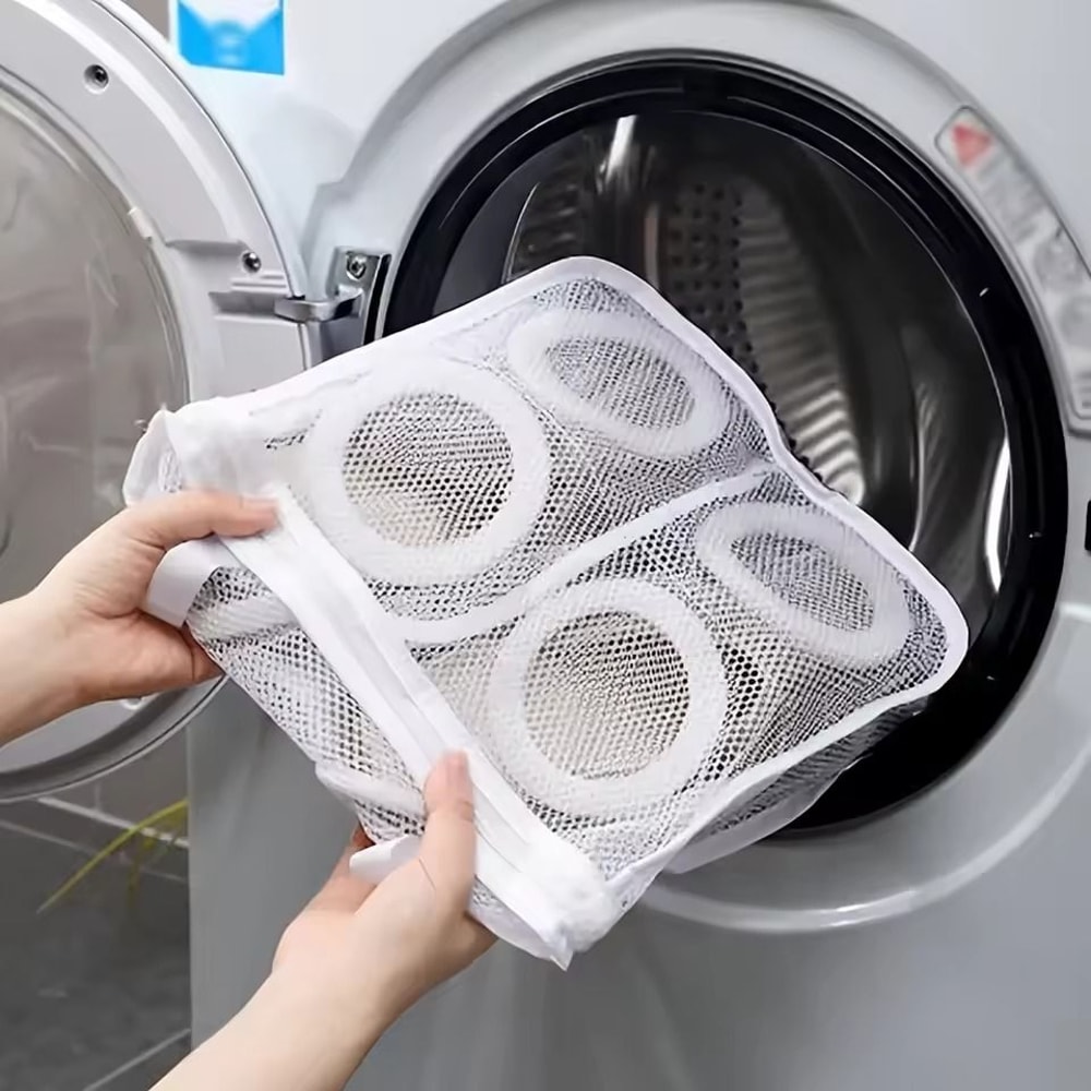 Hanging Shoe Washing And Drying Protection Bag 5