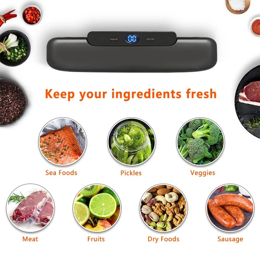 SaengQ Household Food Vacuum Sealer Machine Set 5