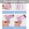 SaengQ Handheld Garment Steamer Portable Steam Iron 2