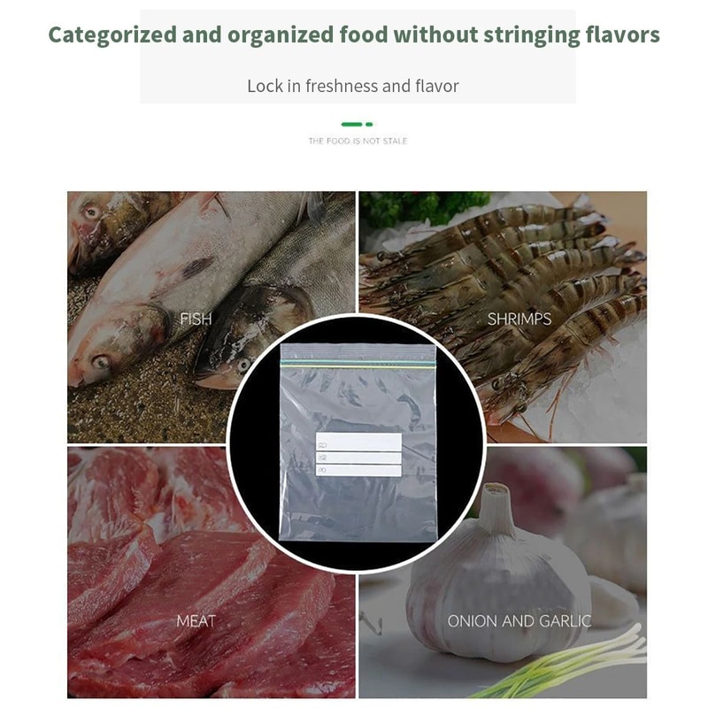 Double Tendon Food Preservation Sealed Bags 5