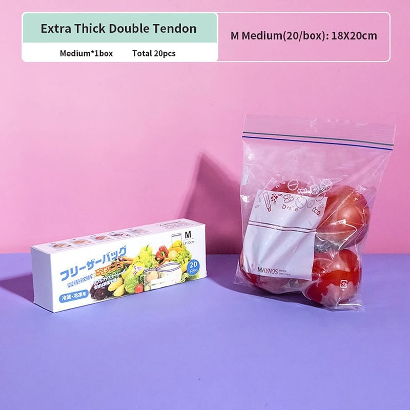 Double Tendon Food Preservation Sealed Bags 6