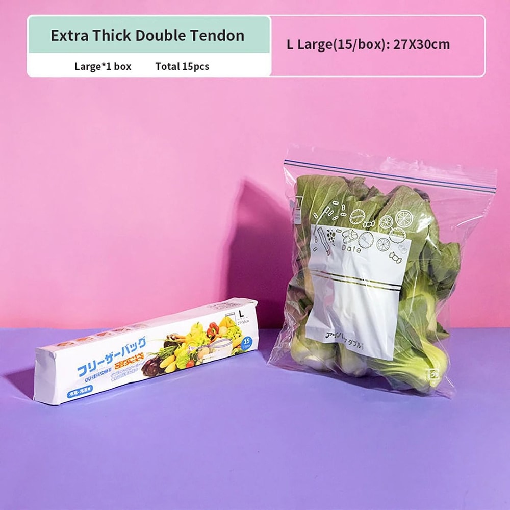 Double Tendon Food Preservation Sealed Bags 8