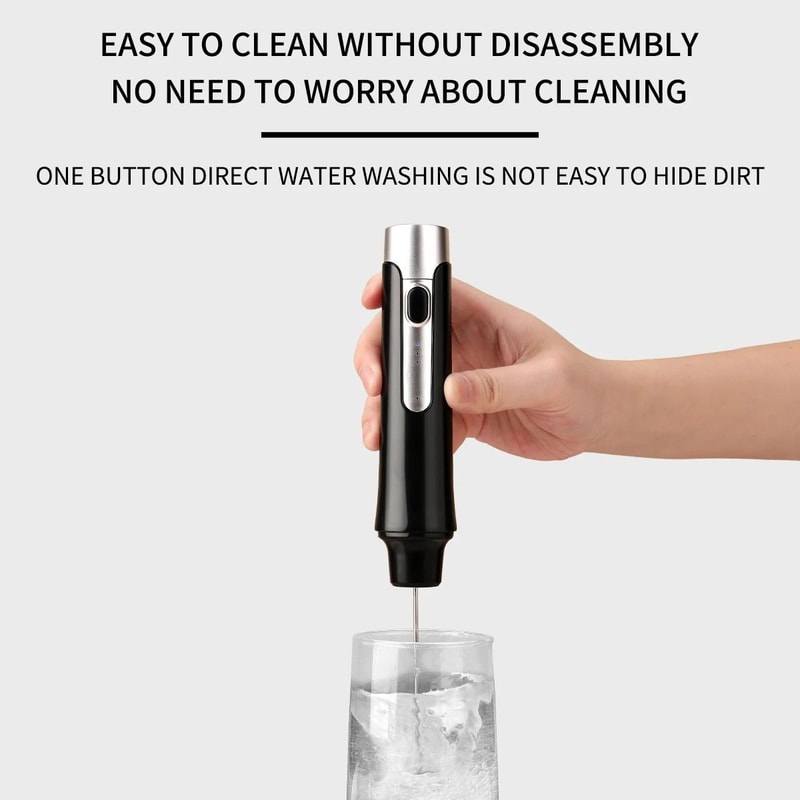 Portable Handheld Electric Milk Frother And Coffee Maker 4