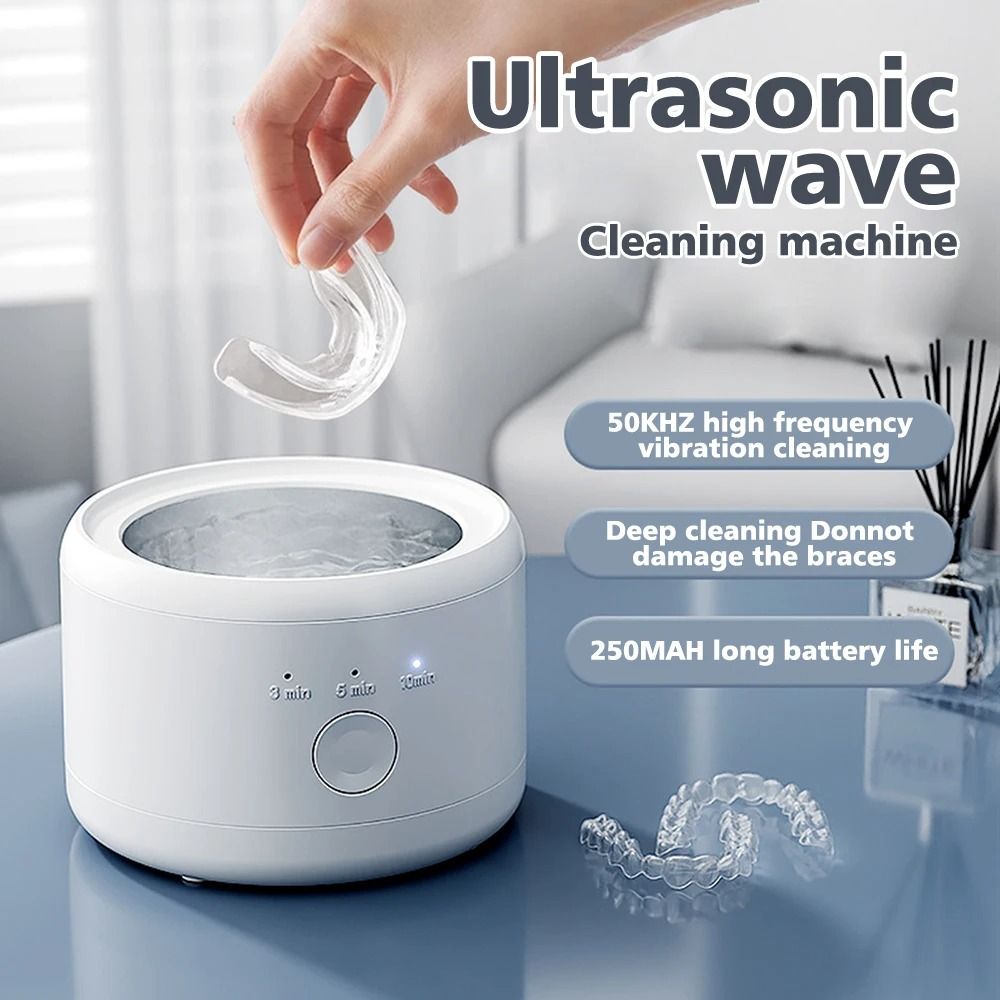 Portable MultiFunction Electric Vibration Ultrasonic Cleaner 0