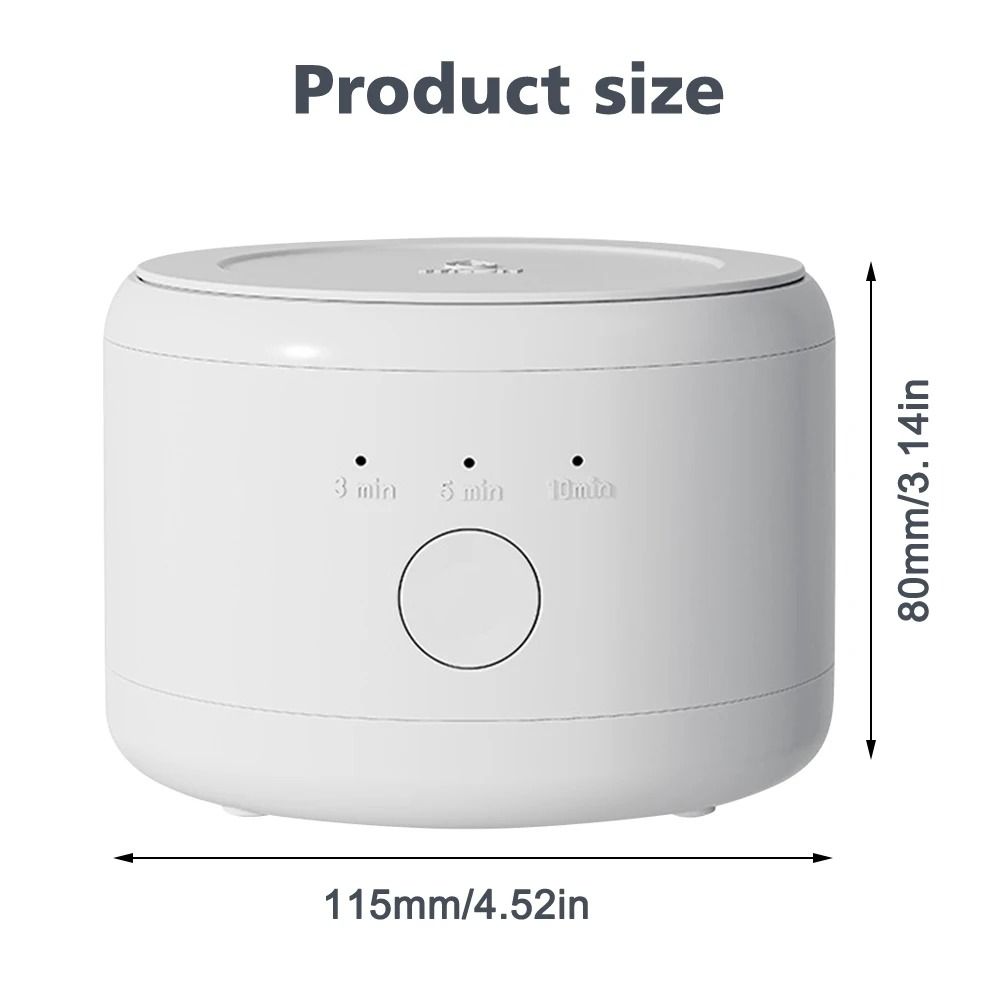 Portable MultiFunction Electric Vibration Ultrasonic Cleaner 5