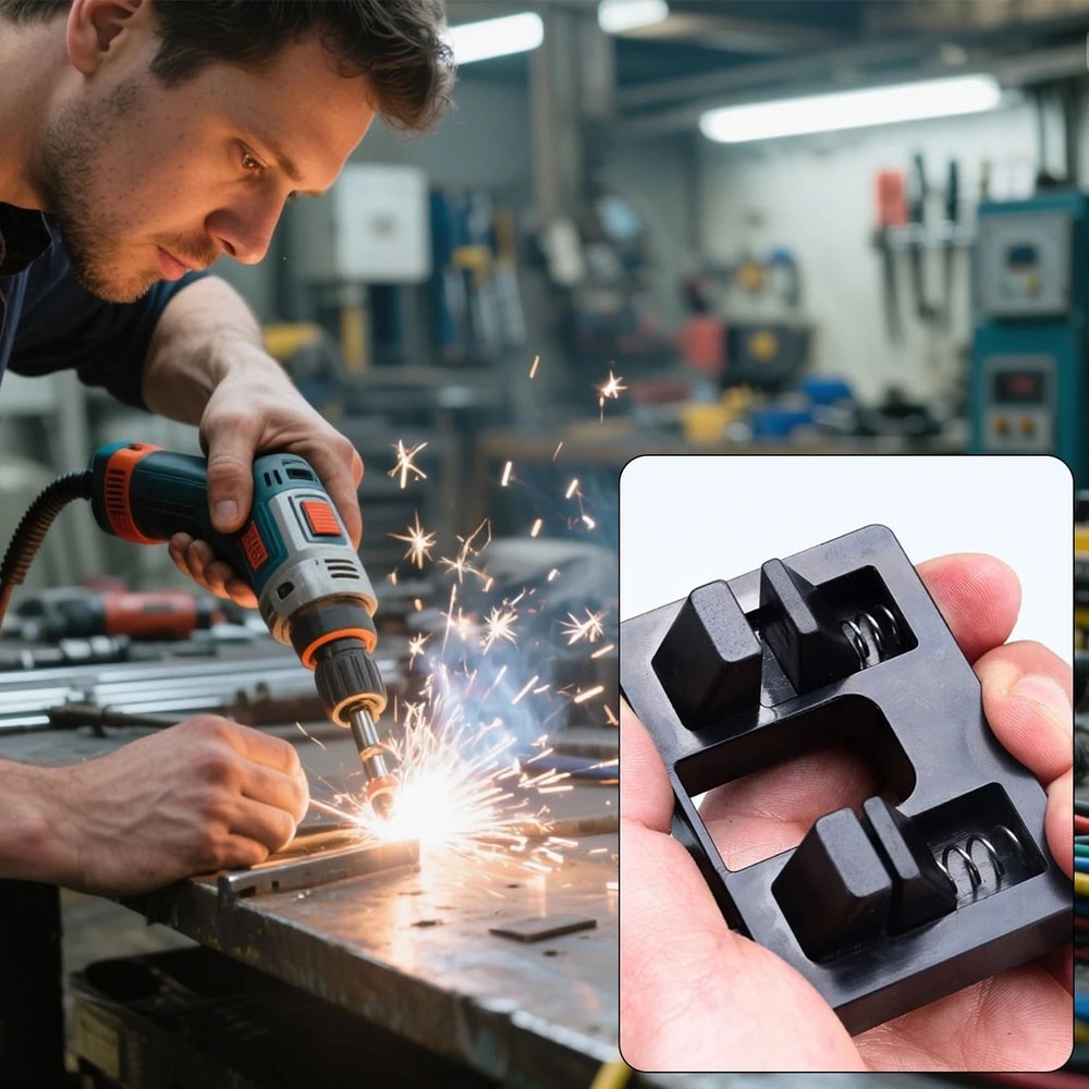 Welding Wire Fixture Adjustable Suction Bracket 3