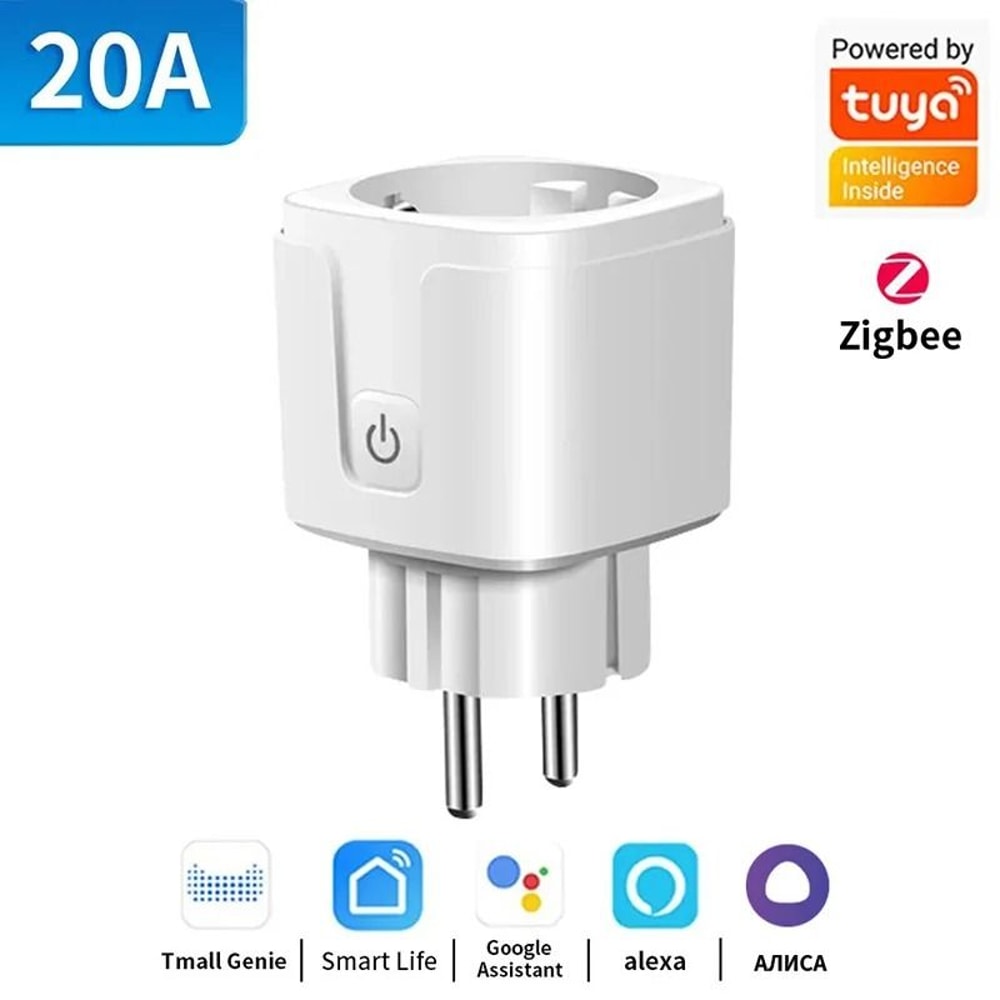 TNCE Tuya Smart Plug WiFi And Zigbee Socket Set 8