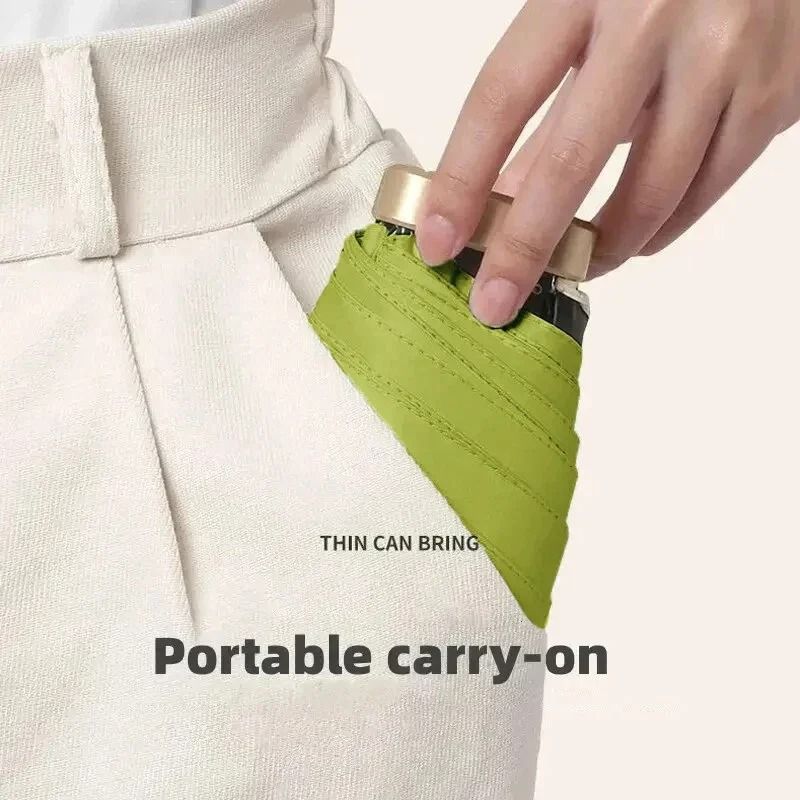 Mini Pocket Capsule Sun Rain Umbrella 2