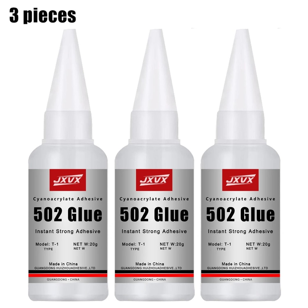 JXVX 502 IndustrialStrength Instant Super Glue 10