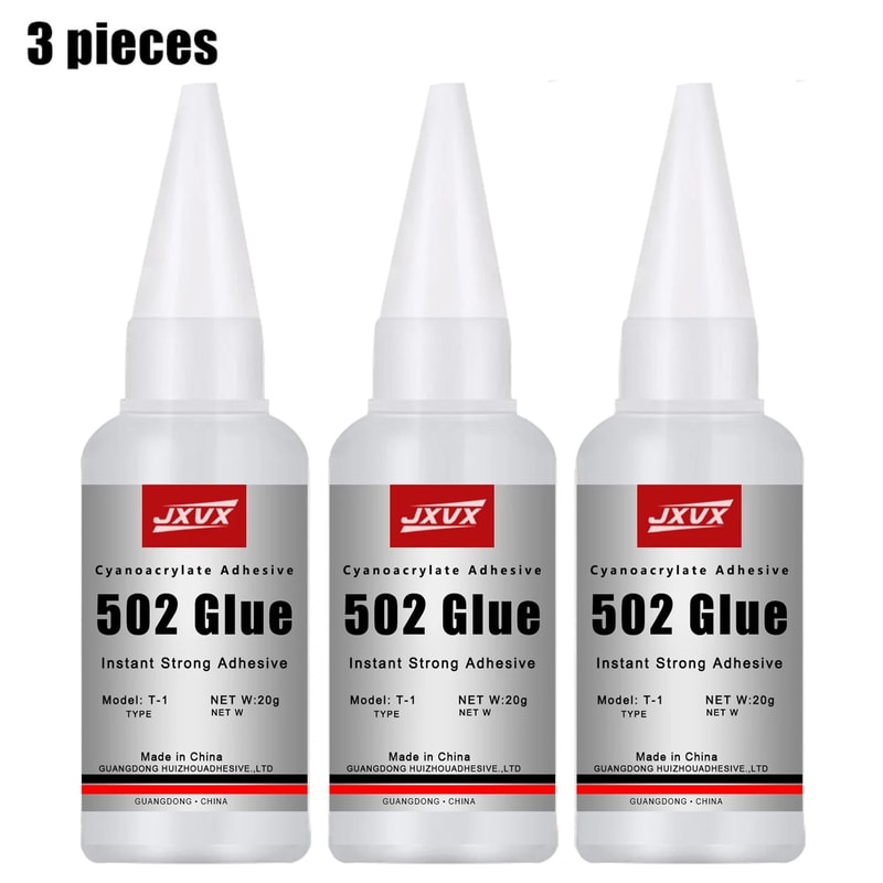 JXVX 502 IndustrialStrength Instant Super Glue 10
