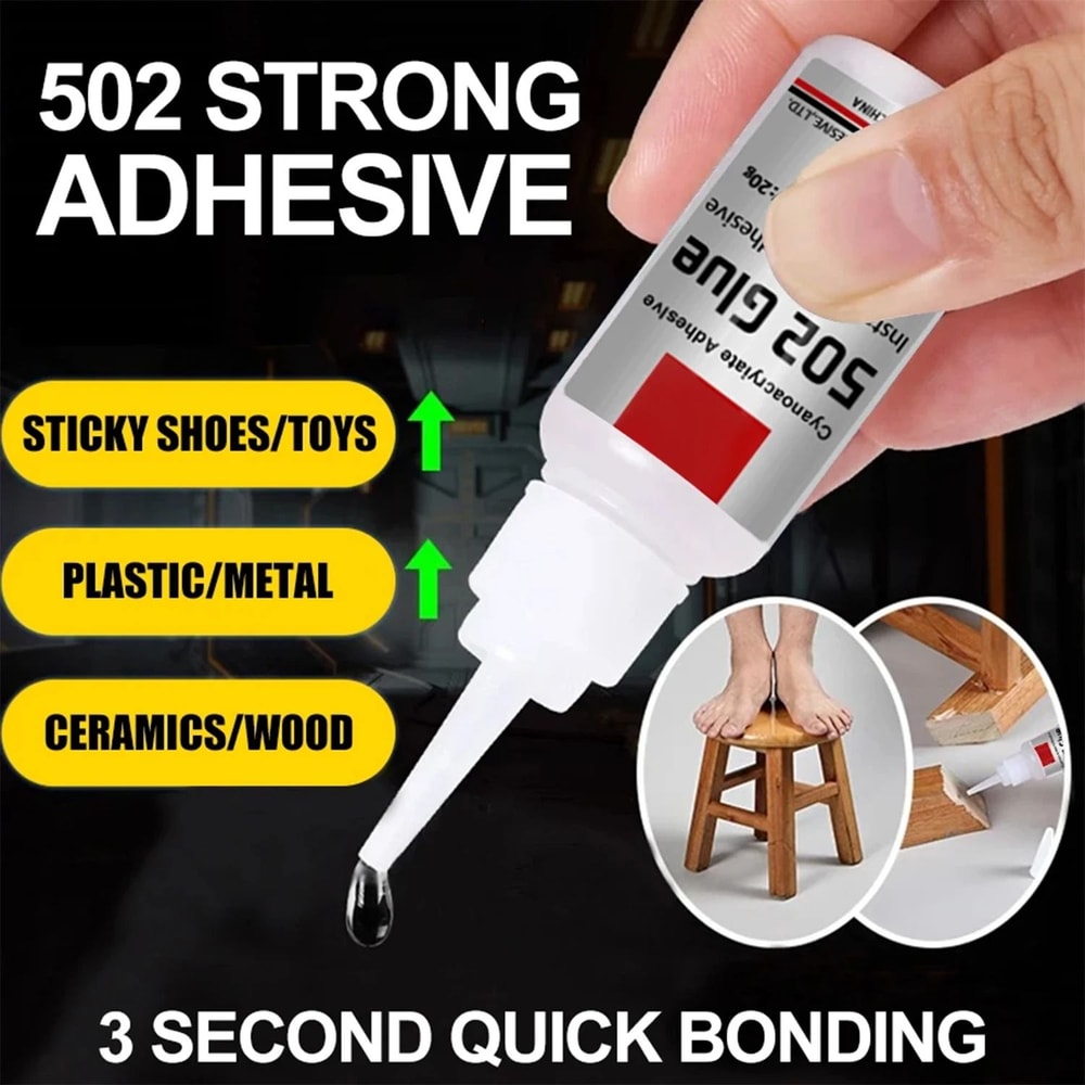 JXVX 502 IndustrialStrength Instant Super Glue 1