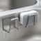 Stainless Steel Adhesive Sink Sponge Holder 0