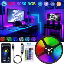 bluetooth smart led strip lights with app remote control