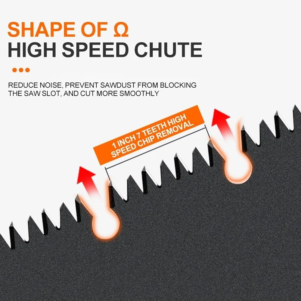 AIRAJ Heavy Duty Multifunction Woodworking Folding Saw 4