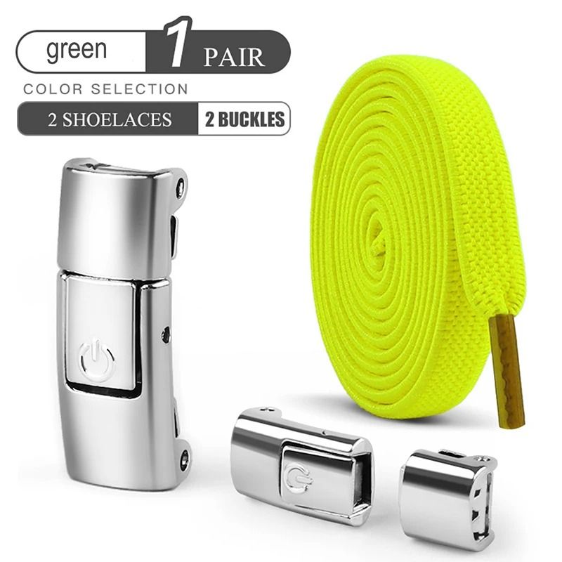 Industrial Standard 8mm Elastic No Tie Shoelaces With Press Lock 9