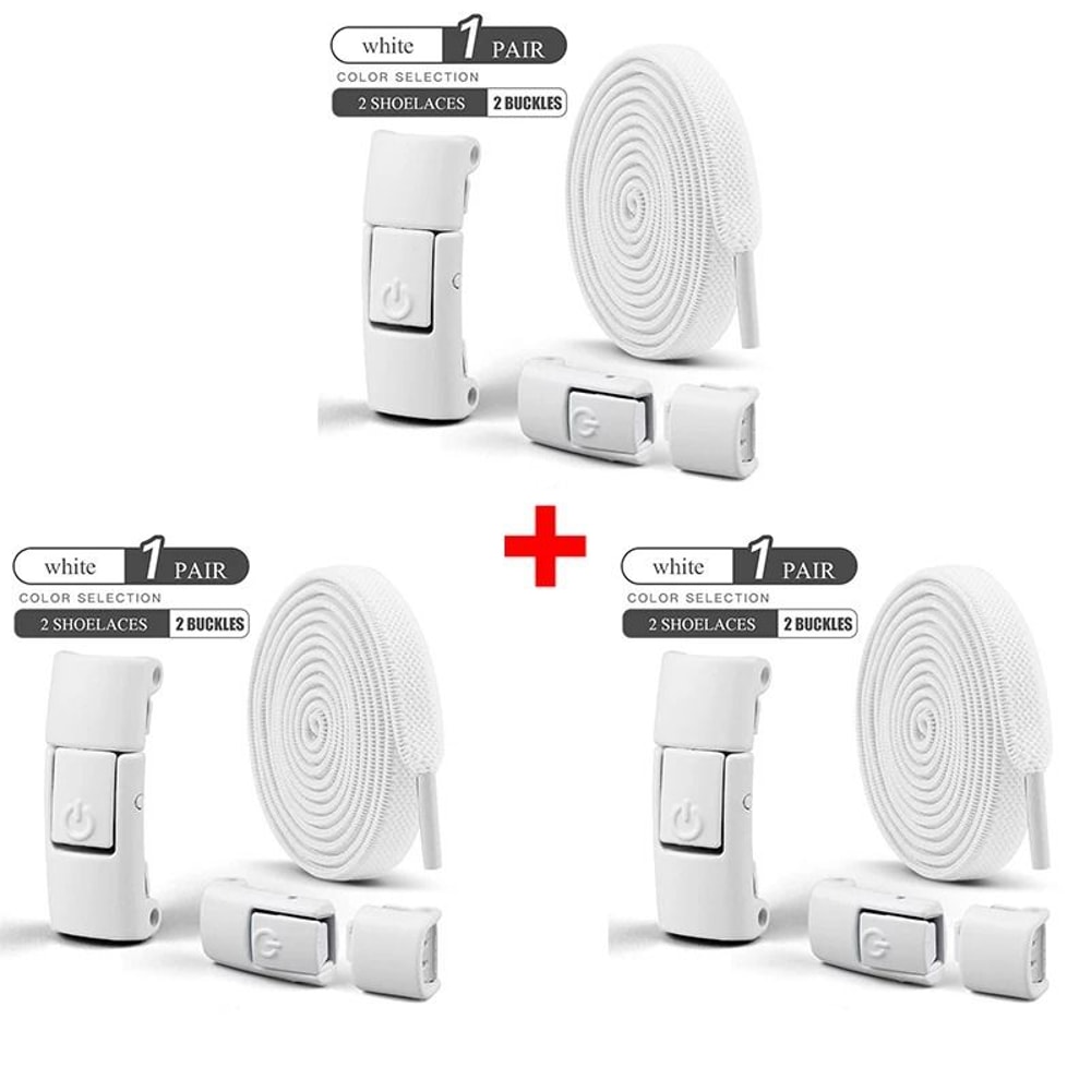 Industrial Standard 8mm Elastic No Tie Shoelaces With Press Lock 29