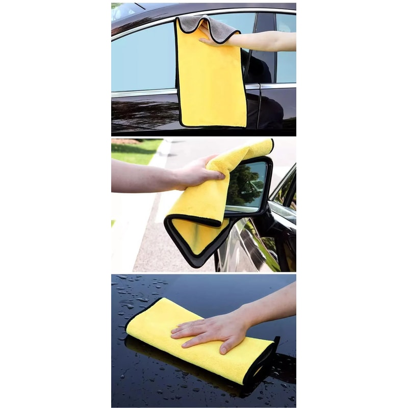 Industrial Standard Car Wash And Kitchen Microfiber Towels 5