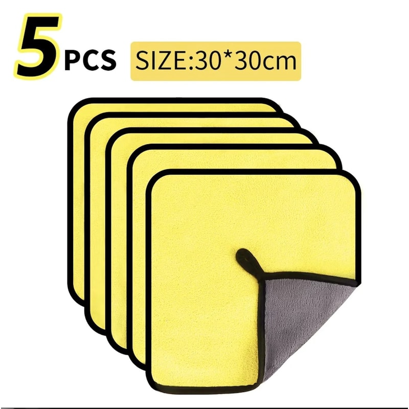 Industrial Standard Car Wash And Kitchen Microfiber Towels 6