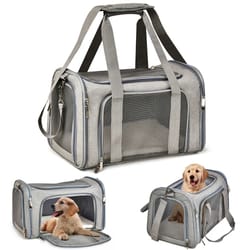 dog carrier bag soft side travel backpack