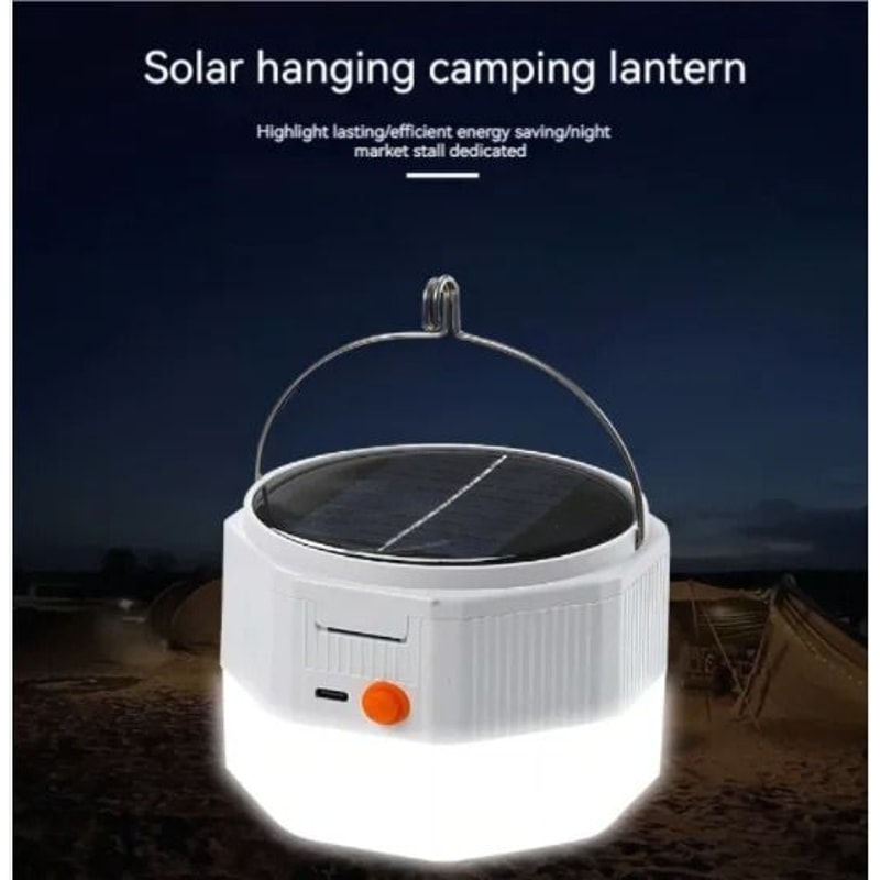 Portable Rechargeable LED Camping Light With Hook 6