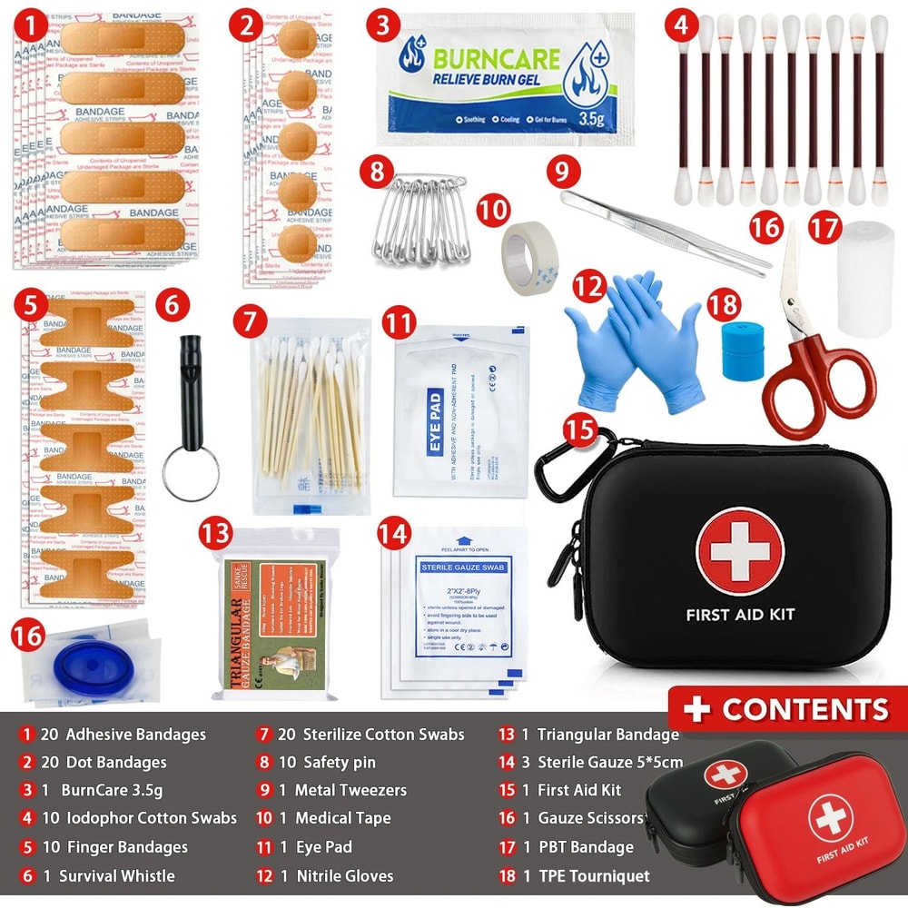 Industrial Standard Portable MultiPurpose First Aid Kit 6