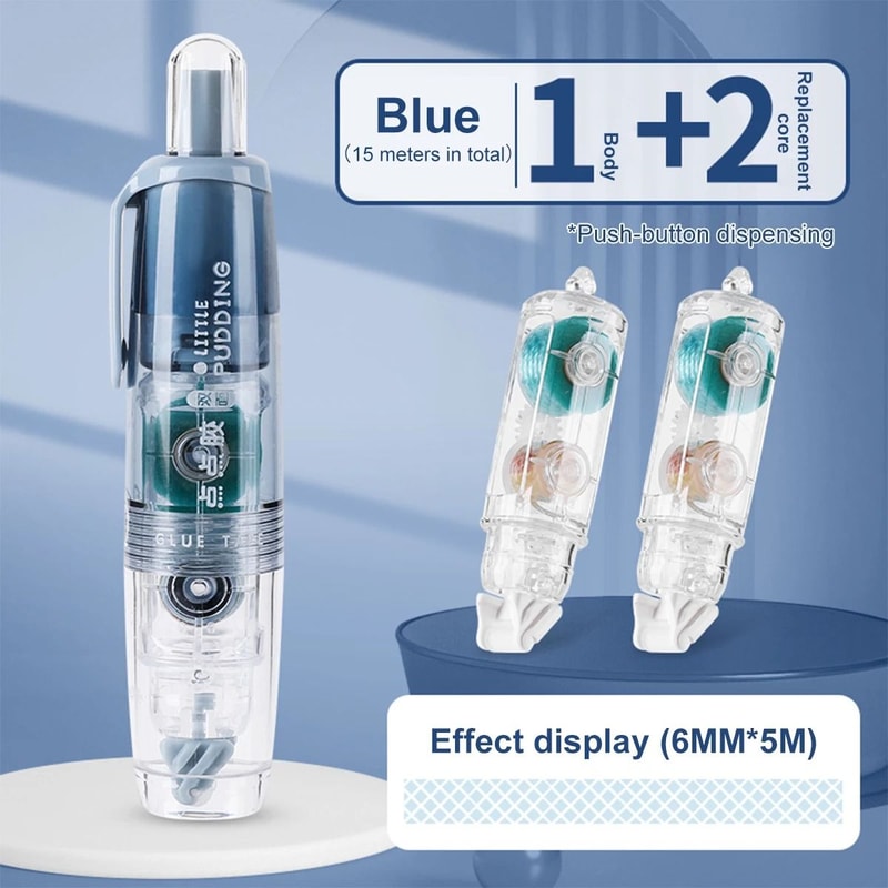 Industrial Standard 12Piece Transparent Dot Dispensing Tape Set 14