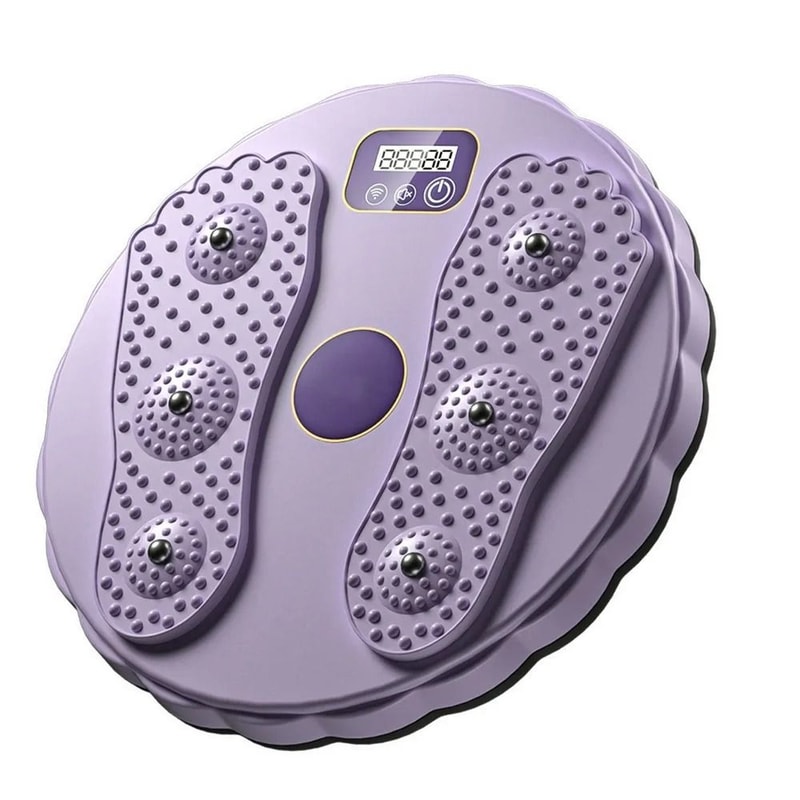 Electronic LCD Twisting Waist Disc With Foot Massage 0