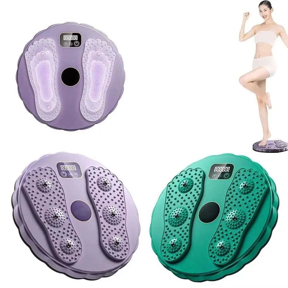 Electronic LCD Twisting Waist Disc With Foot Massage 1
