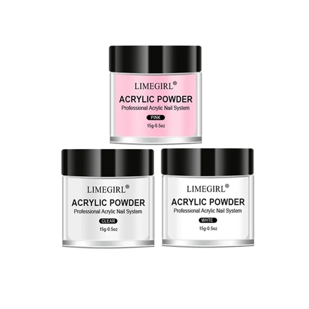 Professional Acrylic Nail Powder And Crystal Liquid Set 10