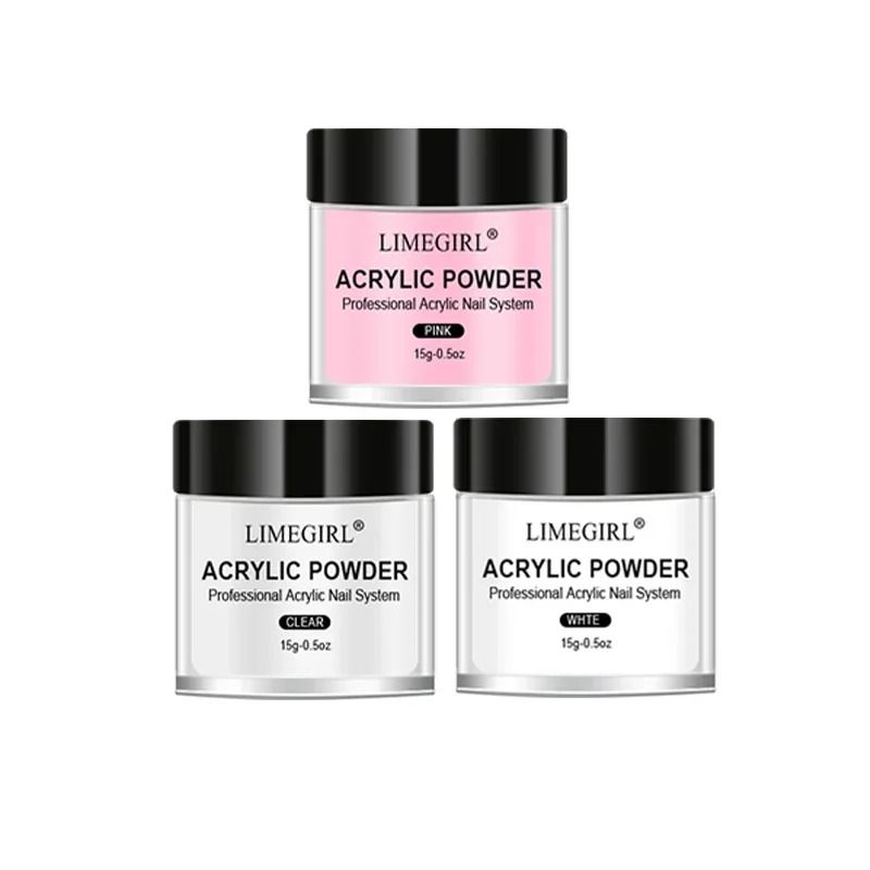 Professional Acrylic Nail Powder And Crystal Liquid Set 10