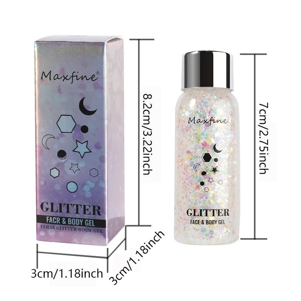 Multifunctional Face And Body Glitter Gel 4
