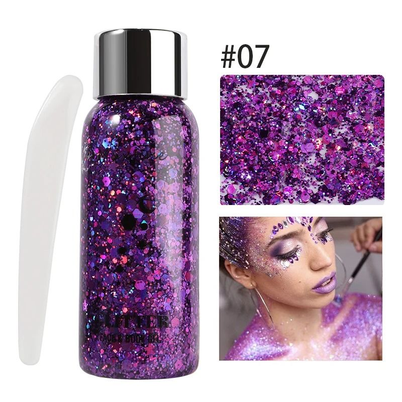 Multifunctional Face And Body Glitter Gel 13