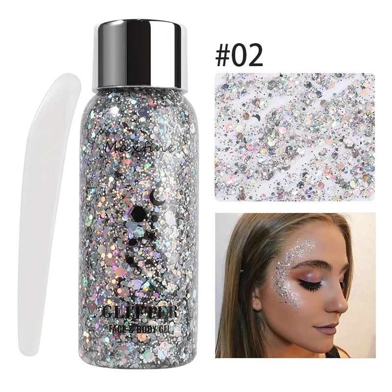Multifunctional Face And Body Glitter Gel 8