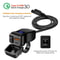 Industrial Standard 60W Motorcycle Dual USB Fast Charger 2