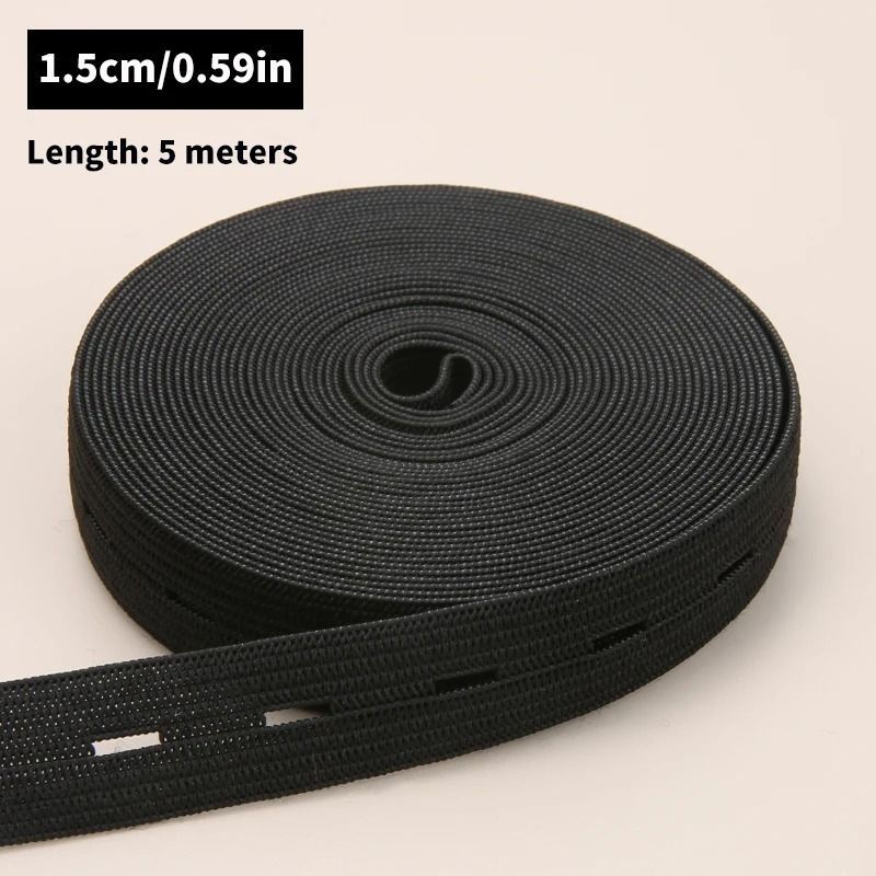 Industrial Standard 5m Button Hole Elastic Belt 13
