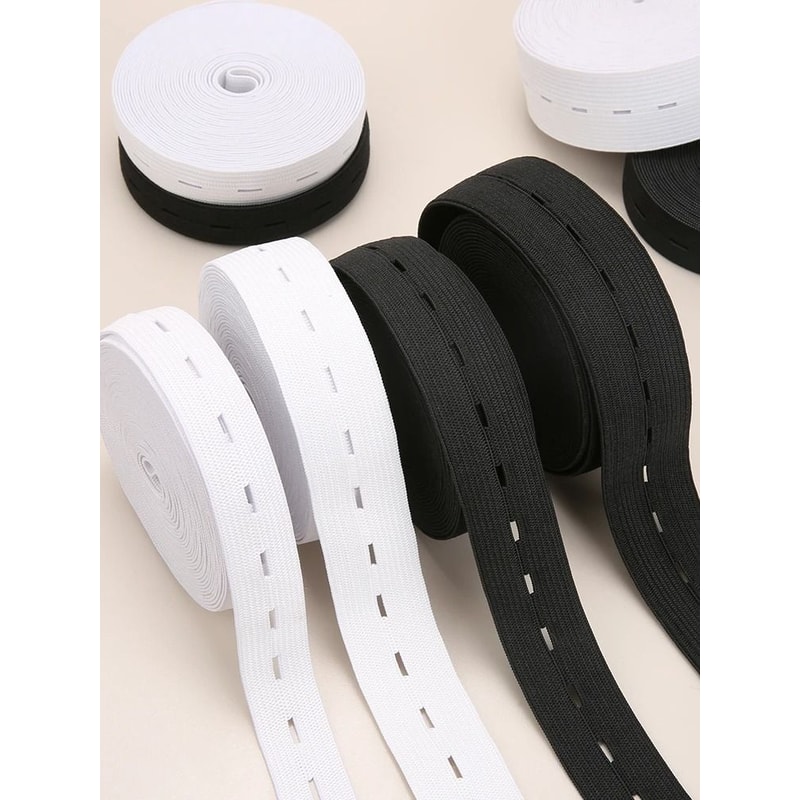 Industrial Standard 5m Button Hole Elastic Belt 3