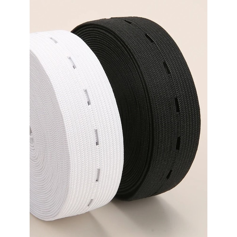 Industrial Standard 5m Button Hole Elastic Belt 4