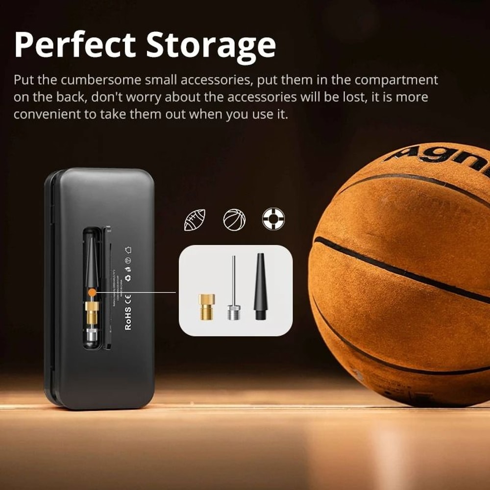 CARSUN Rechargeable Portable Tire Inflator 4