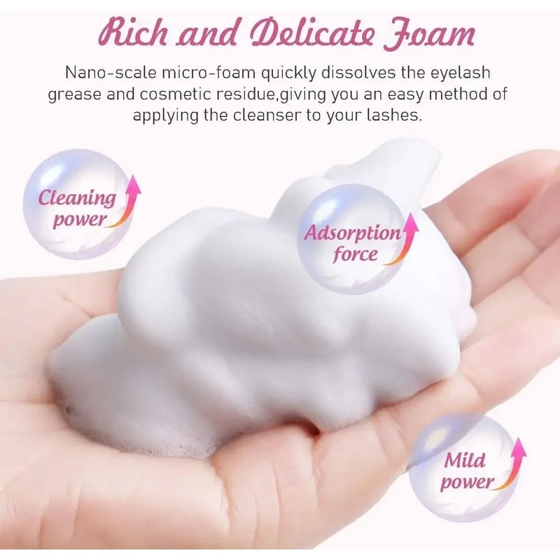 Lanthome Eyelash Extension Shampoo Foam 1