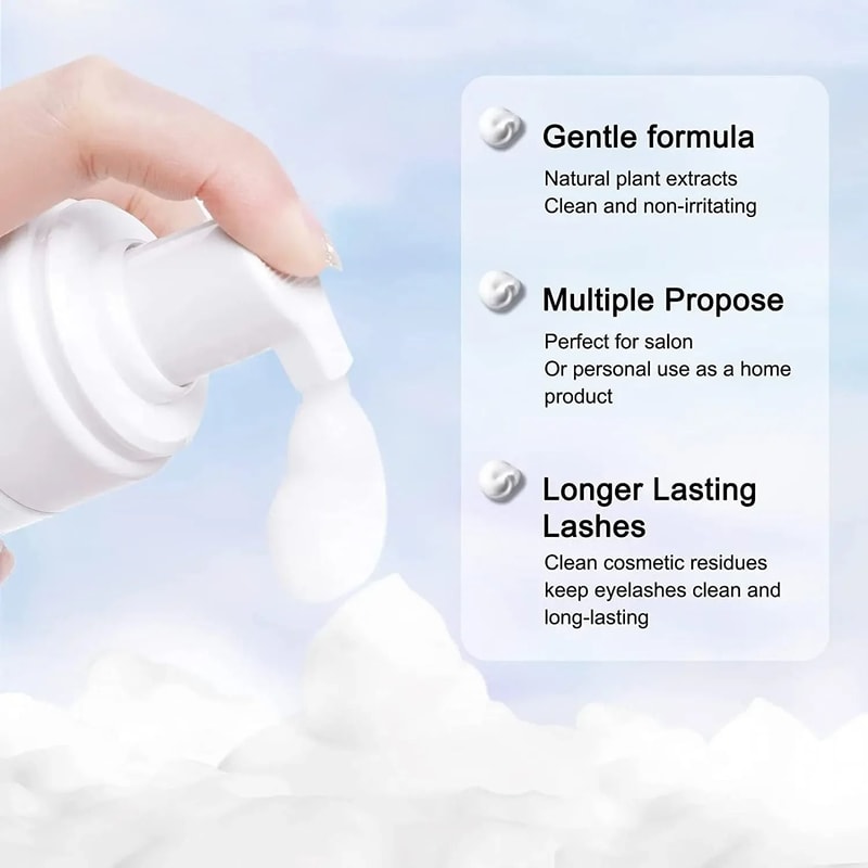 Lanthome Eyelash Extension Shampoo Foam 3