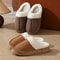 Thick Sole Outdoor Plush Slippers 1