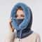 Winter Fur Cap And Mask Hooded Set 13
