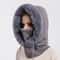 Winter Fur Cap And Mask Hooded Set 8