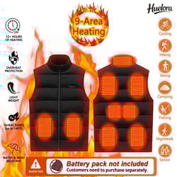 9-area heated outdoor sports vest