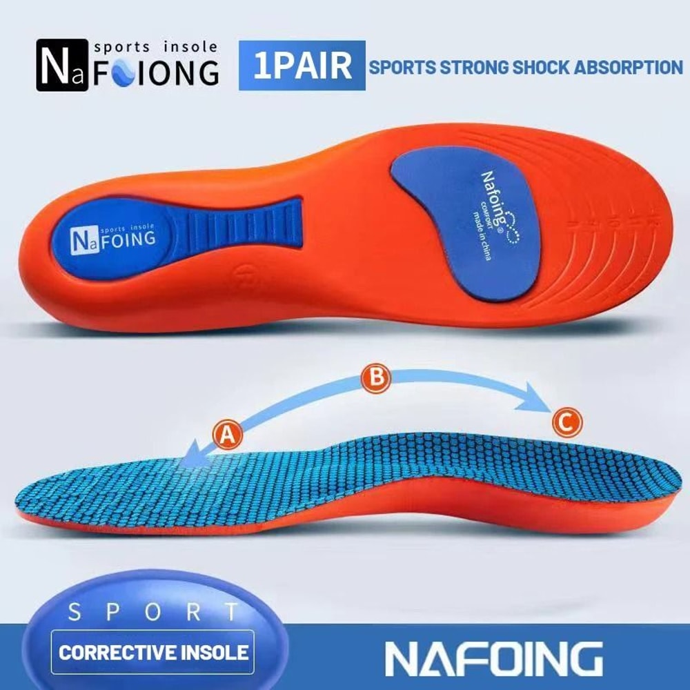 Sport Orthopedic Shock Absorption Insoles 5