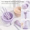 3In1 Silicone Makeup Brush Cleaner Mat Drying Rack 3