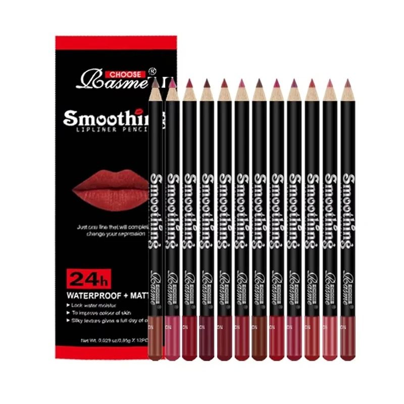 12Piece Professional Lip Liner And Matte Lipstick Set 4