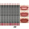 12Piece Professional Lip Liner And Matte Lipstick Set 7