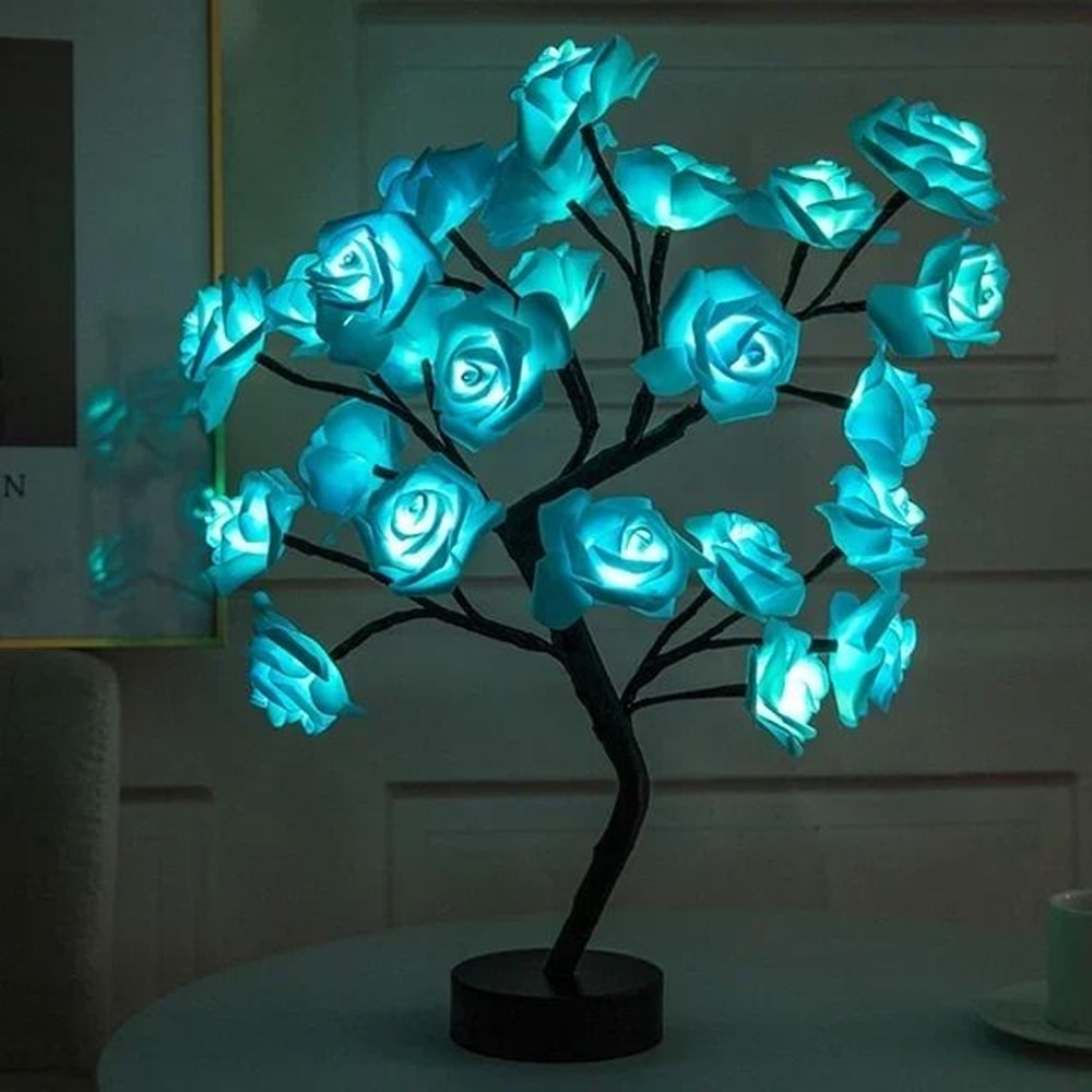 Rose Flower Tree LED Table Lamp 2